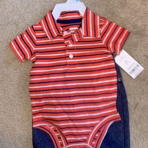 Carter’s 6m shirt and pant set NWT